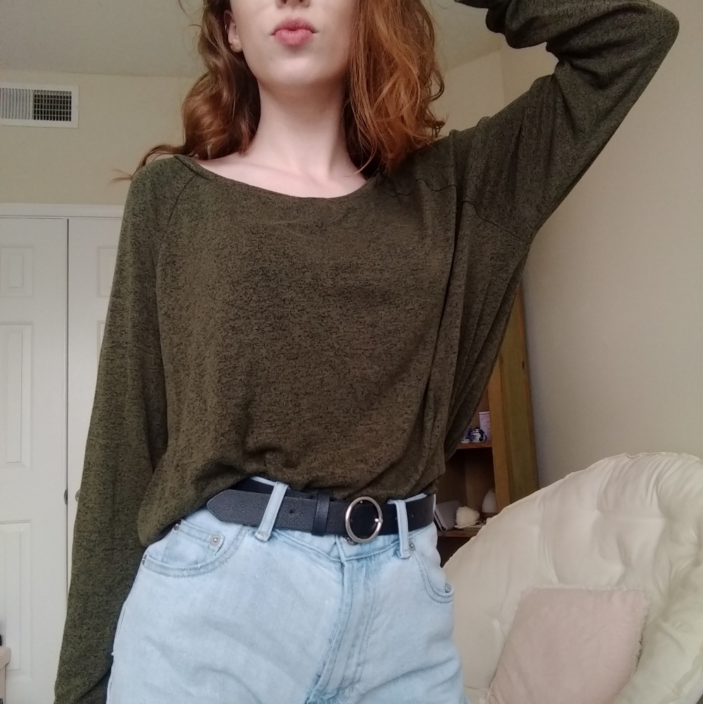 OLD NAVY OVERSIZED COZY SHIRT